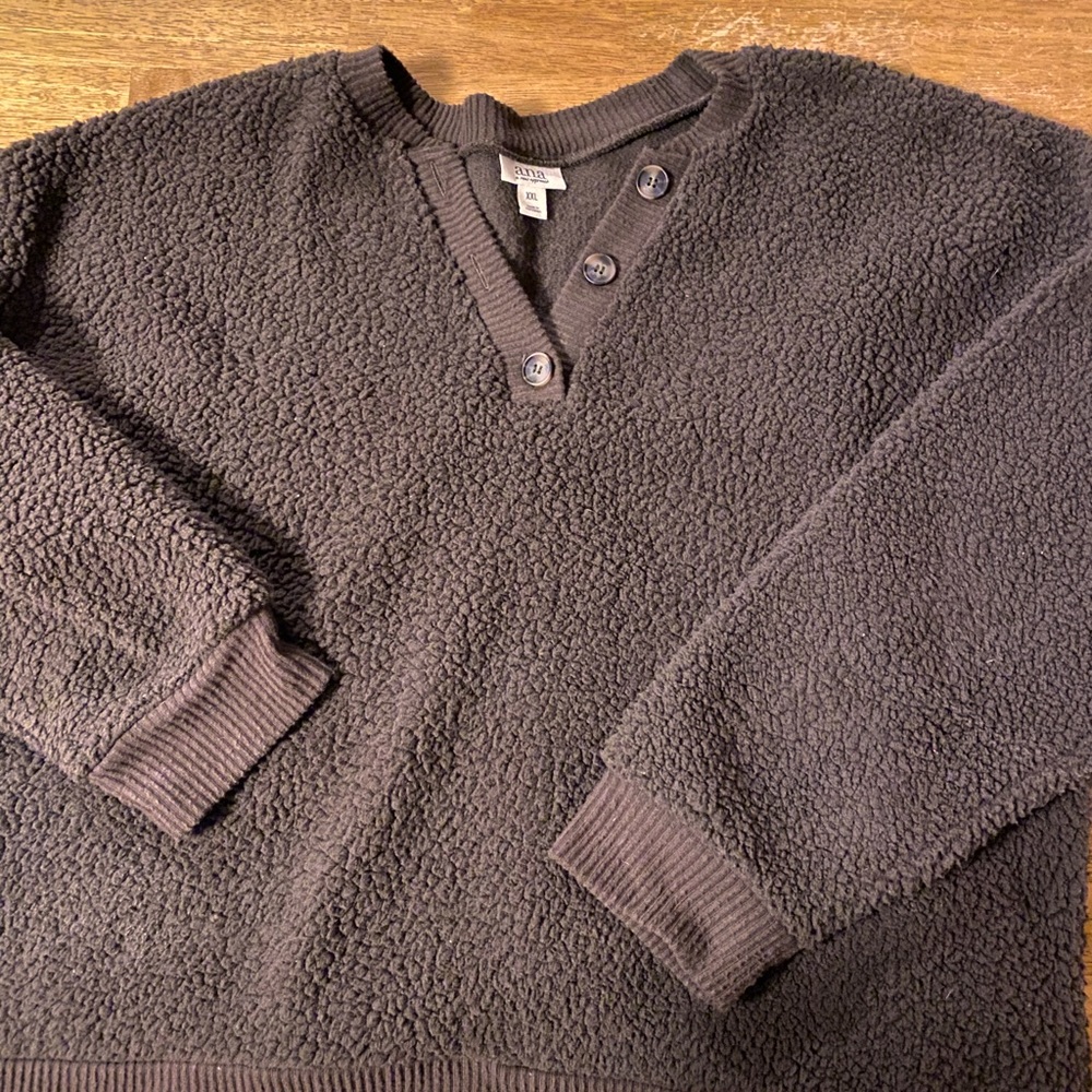 Fuzzy sweatshirt
